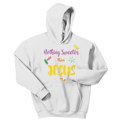 Nothing Sweeter Than Jesus Christian Halloween Kids Hoodie