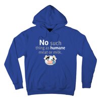 No Such Thing As Hue Meat Or Milk Crying Cow Cool Gift Hoodie