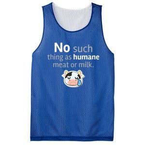 No Such Thing As Hue Meat Or Milk Crying Cow Cool Gift Mesh Reversible Basketball Jersey Tank