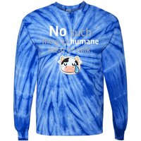 No Such Thing As Hue Meat Or Milk Crying Cow Cool Gift Tie-Dye Long Sleeve Shirt