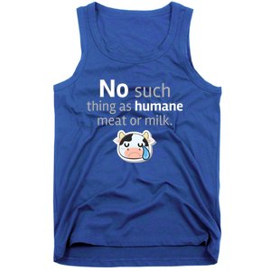 No Such Thing As Hue Meat Or Milk Crying Cow Cool Gift Tank Top