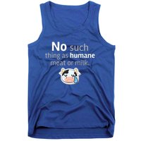 No Such Thing As Hue Meat Or Milk Crying Cow Cool Gift Tank Top