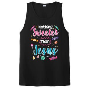 Nothing Sweeter Than Jesus Christian Faith Candy Meaningful Gift PosiCharge Competitor Tank