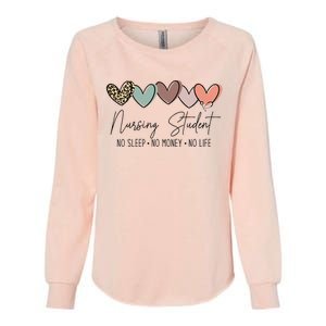 Nursing Student The Struggle for Success Womens California Wash Sweatshirt