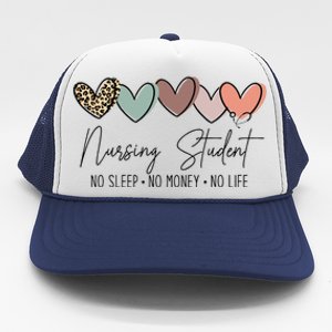 Nursing Student The Struggle for Success Trucker Hat