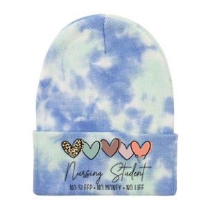 Nursing Student The Struggle for Success Tie Dye 12in Knit Beanie