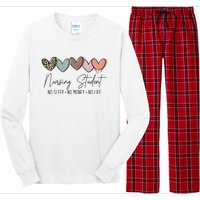 Nursing Student The Struggle for Success Long Sleeve Pajama Set