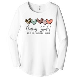 Nursing Student The Struggle for Success Women's Perfect Tri Tunic Long Sleeve Shirt