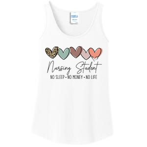 Nursing Student The Struggle for Success Ladies Essential Tank