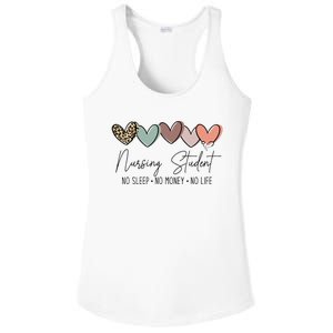 Nursing Student The Struggle for Success Ladies PosiCharge Competitor Racerback Tank