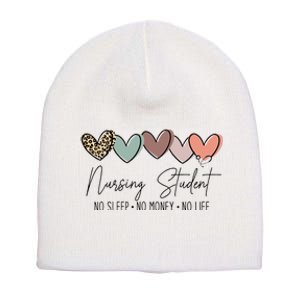 Nursing Student The Struggle for Success Short Acrylic Beanie