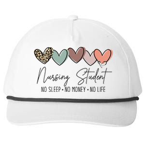 Nursing Student The Struggle for Success Snapback Five-Panel Rope Hat