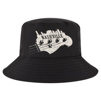 Nashville Skyline Tennessee Country Music City Vintage Cool Comfort Performance Bucket Hat