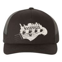 Nashville Skyline Tennessee Country Music City Vintage Yupoong Adult 5-Panel Trucker Hat