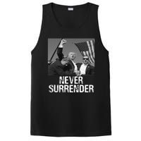 Never Surrender Trump Statement Shooting Pray For Trump PosiCharge Competitor Tank