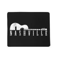 Nashville Skyline Tennessee Country Music Guitar Player Mousepad