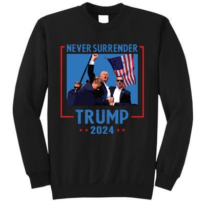 Never Surrender Trump 2024 Sweatshirt