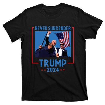 Never Surrender Trump 2024 T-Shirt