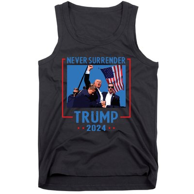 Never Surrender Trump 2024 Tank Top