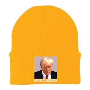 Never Surrender Trump Legend Trump Free Trump Knit Cap Winter Beanie