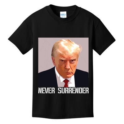 Never Surrender Trump Legend Trump Free Trump Kids T-Shirt