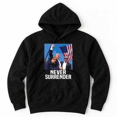Never Surrender Trump Hoodie