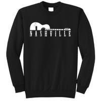 Nashville Skyline Tennessee Country Music Guitar Player Sweatshirt