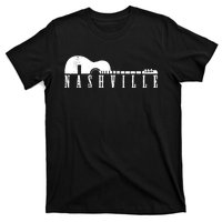 Nashville Skyline Tennessee Country Music Guitar Player T-Shirt