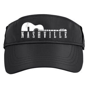 Nashville Skyline Tennessee Country Music Guitar Player Adult Drive Performance Visor