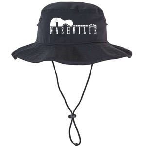 Nashville Skyline Tennessee Country Music Guitar Player Legacy Cool Fit Booney Bucket Hat