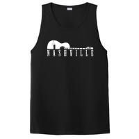 Nashville Skyline Tennessee Country Music Guitar Player PosiCharge Competitor Tank