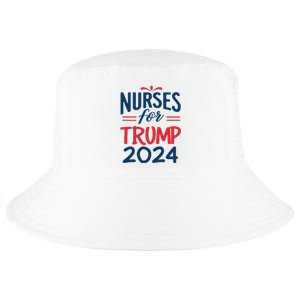 Nurses Support Trump 2024 Reelection Nurses For Trump 2024 Cool Comfort Performance Bucket Hat