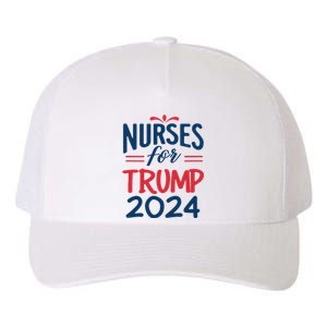 Nurses Support Trump 2024 Reelection Nurses For Trump 2024 Yupoong Adult 5-Panel Trucker Hat