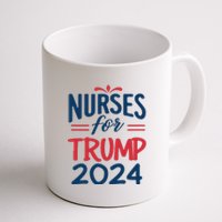 Nurses Support Trump 2024 Reelection Nurses For Trump 2024 Coffee Mug