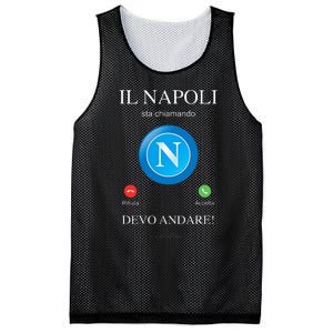 Napoli Soccer Team Is Calling Funny Phone Call Screen Team Mesh Reversible Basketball Jersey Tank