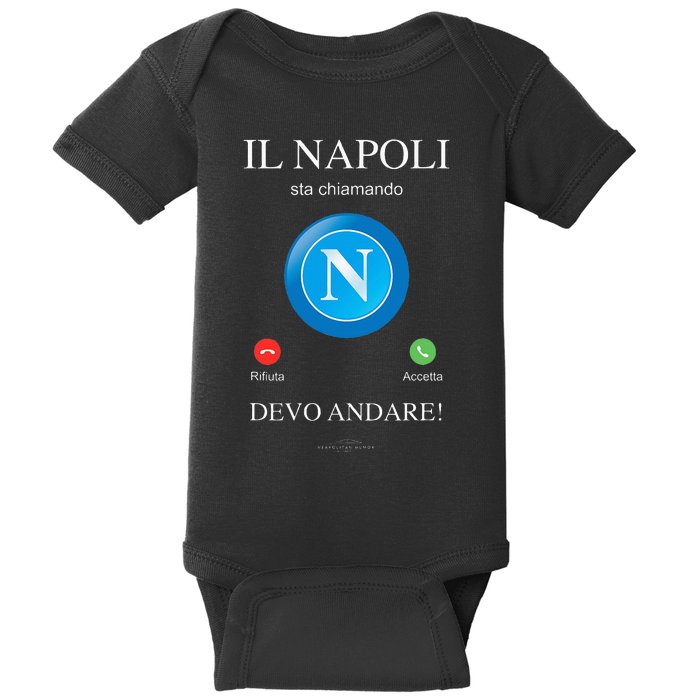 Napoli Soccer Team Is Calling Funny Phone Call Screen Team Baby Bodysuit