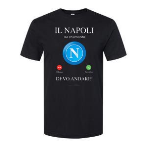 Napoli Soccer Team Is Calling Funny Phone Call Screen Team Softstyle CVC T-Shirt