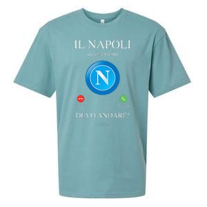 Napoli Soccer Team Is Calling Funny Phone Call Screen Team Sueded Cloud Jersey T-Shirt