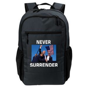 Never Surrender Trump Pennsylvania Rally Daily Commute Backpack