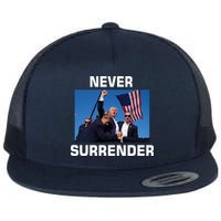 Never Surrender Trump Pennsylvania Rally Flatbill Hat