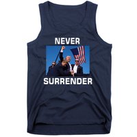 Never Surrender Trump Pennsylvania Rally Tank Top