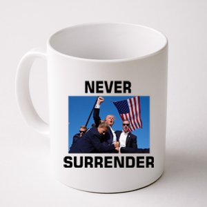 Never Surrender Trump Pennsylvania Rally Coffee Mug