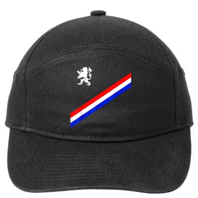 Netherlands Soccer Team Dutch Flag Jersey Football Fans 7-Panel Snapback Hat