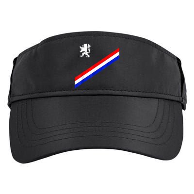 Netherlands Soccer Team Dutch Flag Jersey Football Fans Adult Drive Performance Visor