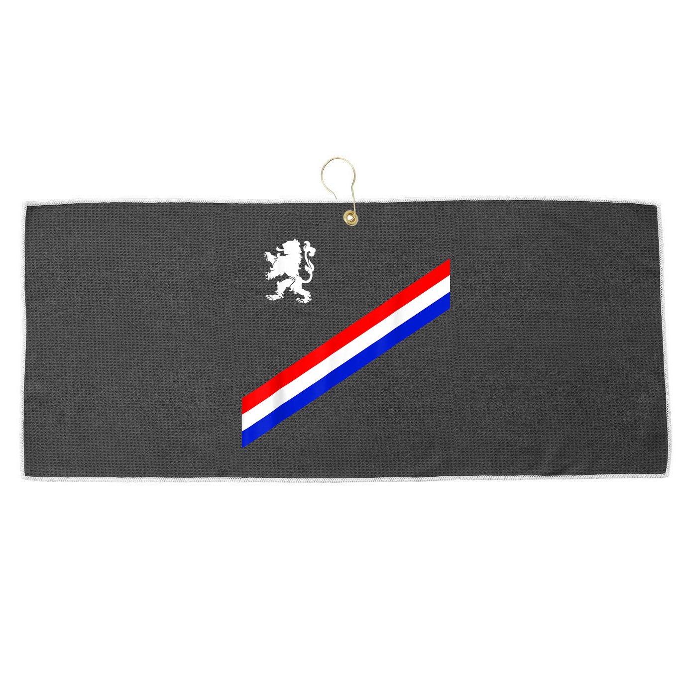 Netherlands Soccer Team Dutch Flag Jersey Football Fans Large Microfiber Waffle Golf Towel
