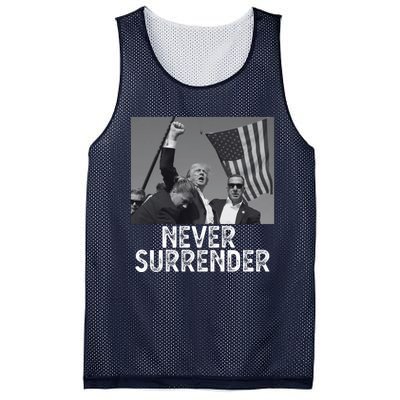 Never Surrender Trump Statement Shooting Pray For Trump Mesh Reversible Basketball Jersey Tank