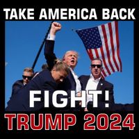 Never Surrender Trump Pennsylvania Rally 16 in Basic Backpack