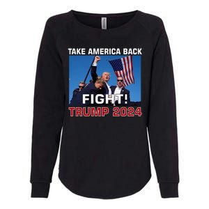 Never Surrender Trump Pennsylvania Rally Womens California Wash Sweatshirt