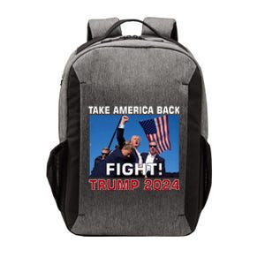 Never Surrender Trump Pennsylvania Rally Vector Backpack