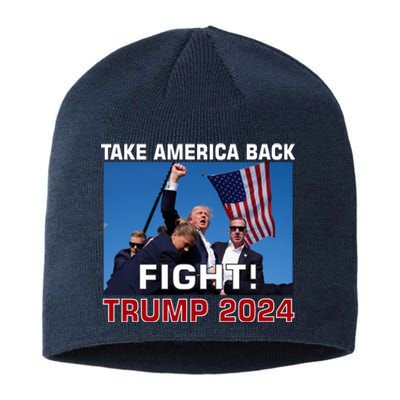 Never Surrender Trump Pennsylvania Rally Sustainable Beanie